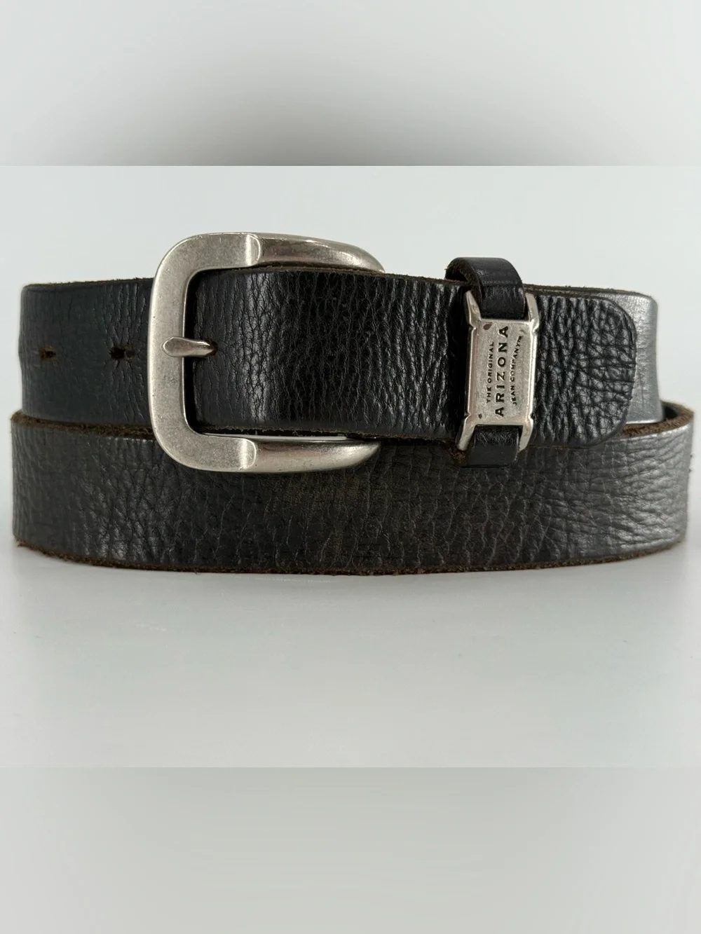 Arizona‎ Vintage Black Leather Belt 36
